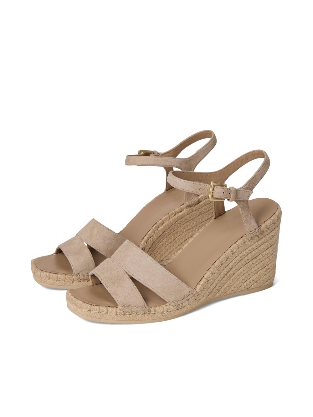 Vince Gwen Leather Platform Wedge Sandals Minimal Luxury Designer Size 9.5 NWT